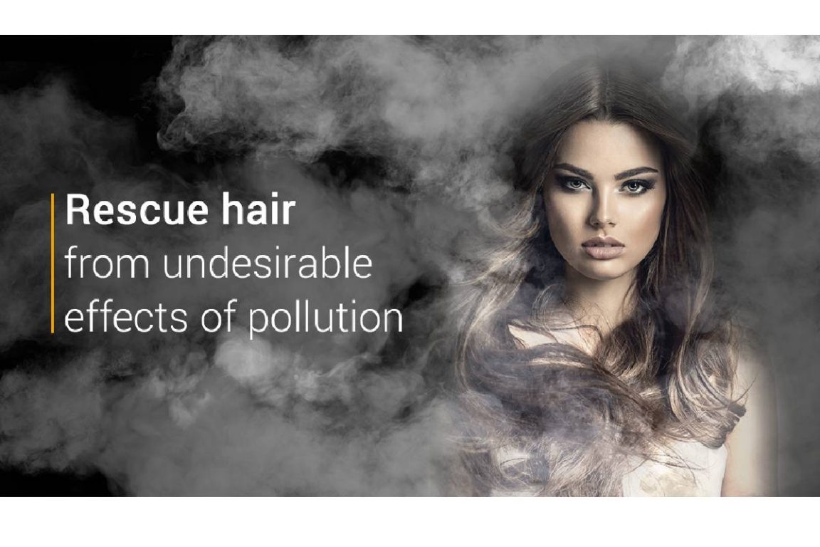 Hair damage from pollution