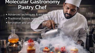 Molecular Gastronomy Pastry Chef