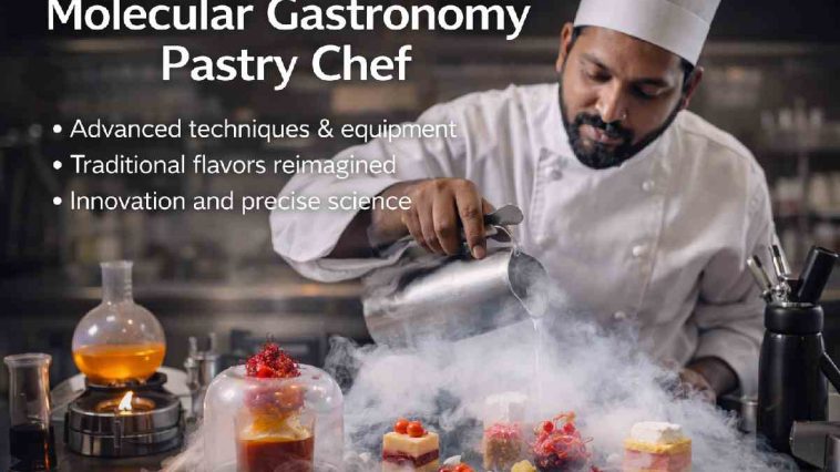 Molecular Gastronomy Pastry Chef