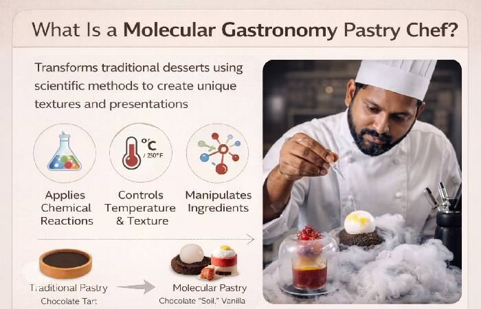 What Is a Molecular Gastronomy Pastry Chef