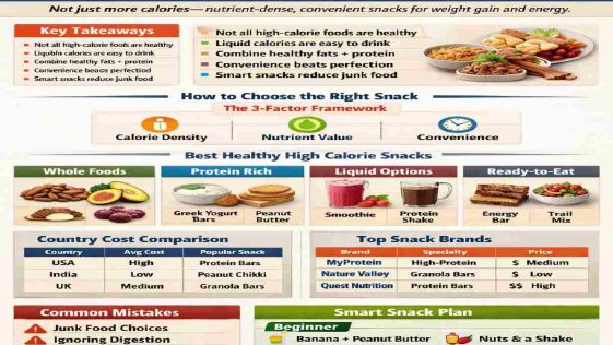 Healthy High Calorie Snacks