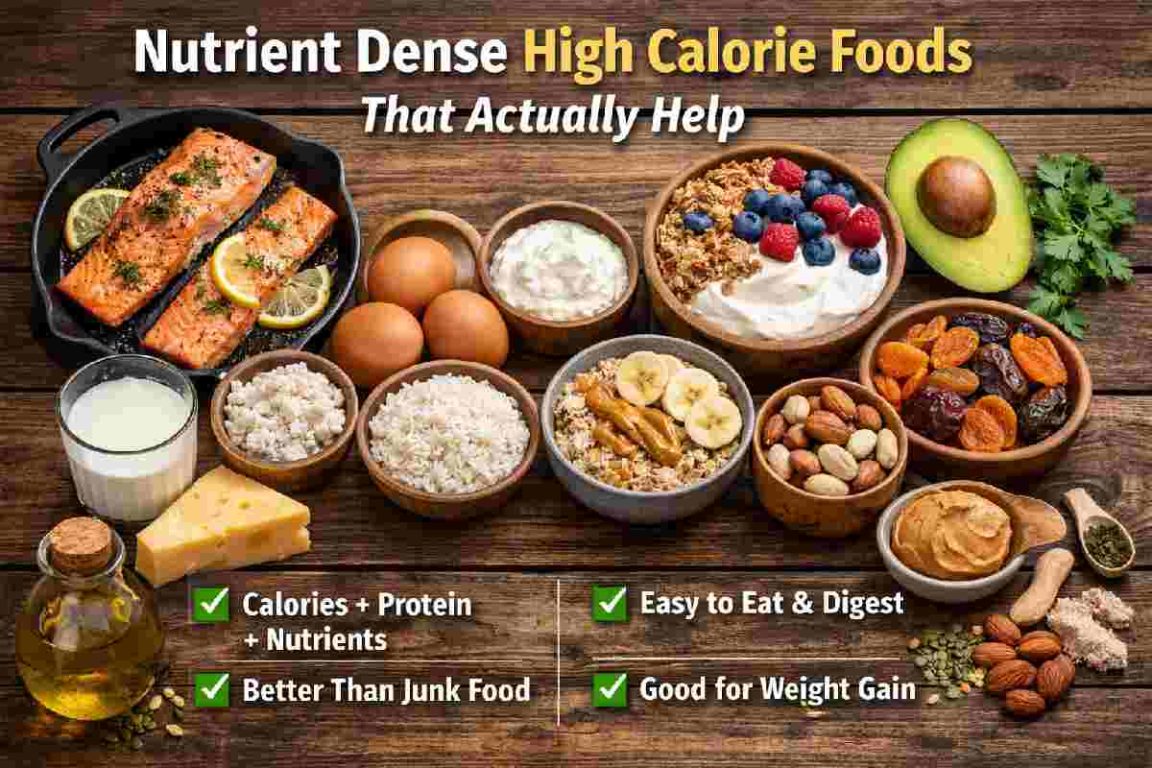 Nutrient Dense High Calorie Foods