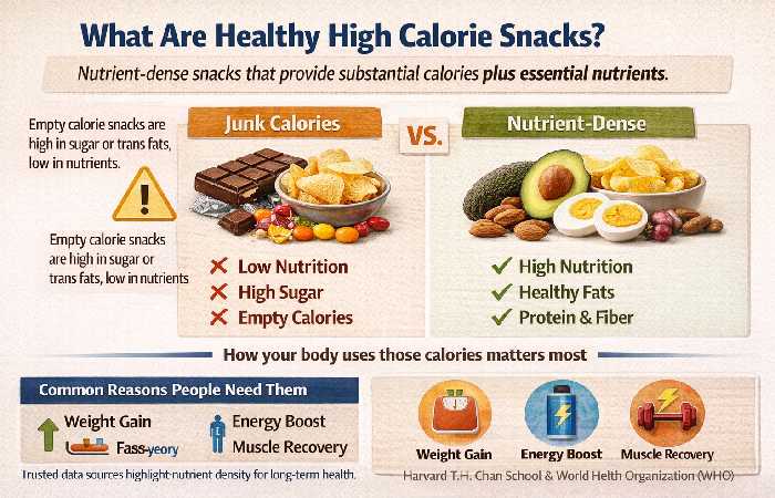 What Are Healthy High Calorie Snacks
