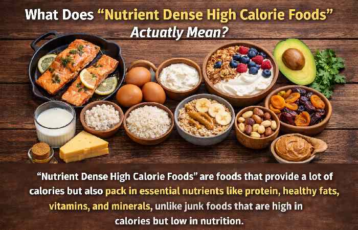 What Does “Nutrient Dense High Calorie Foods” Actually Mean