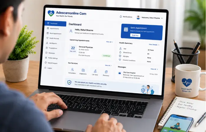 online-healthcare-portal-dashboard