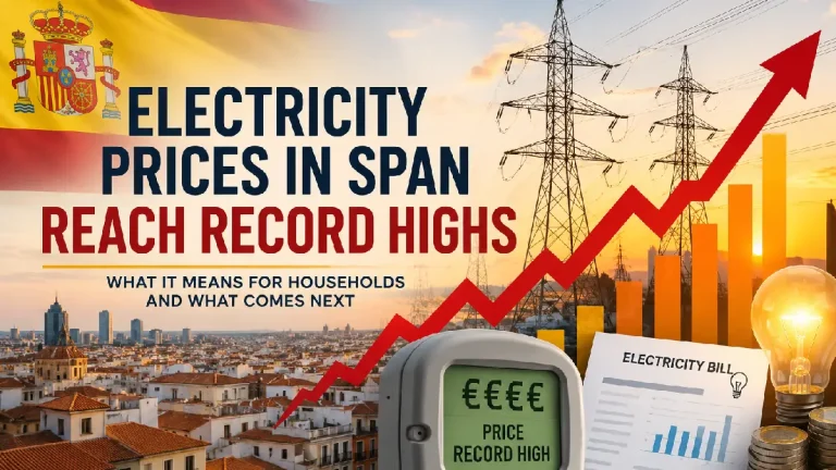 Electricity Prices in Spain Reach Record Highs: What Households Can Do to Reduce Energy Costs and Stay Healthy