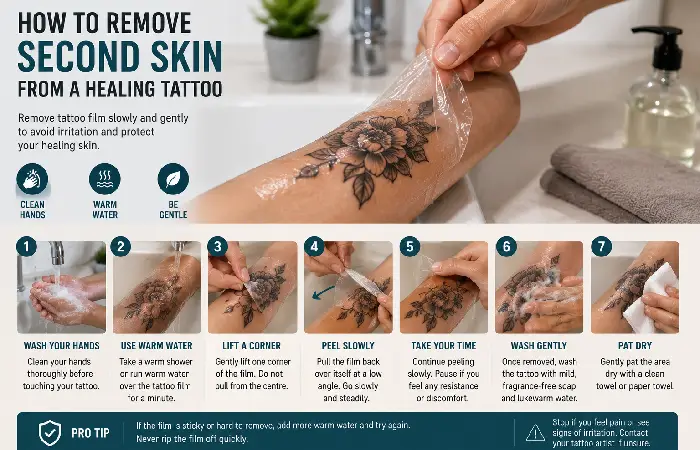 how-long-to-keep-second-skin-on-tattoo-effect